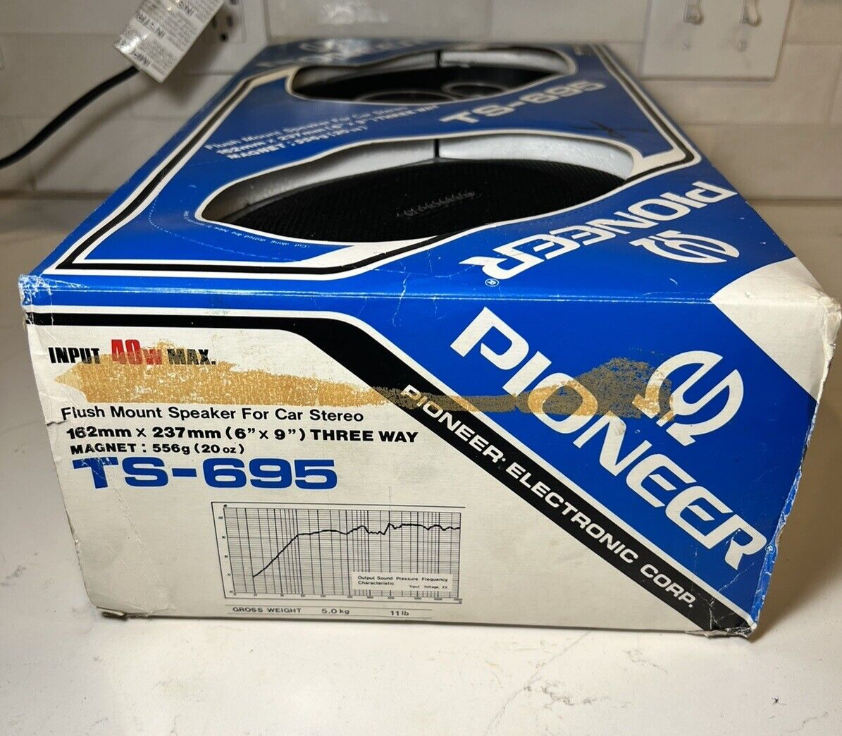 Vintage Pioneer Ts-695 Ts-698 6x9 Car Stereo Speaker Grills KP KE