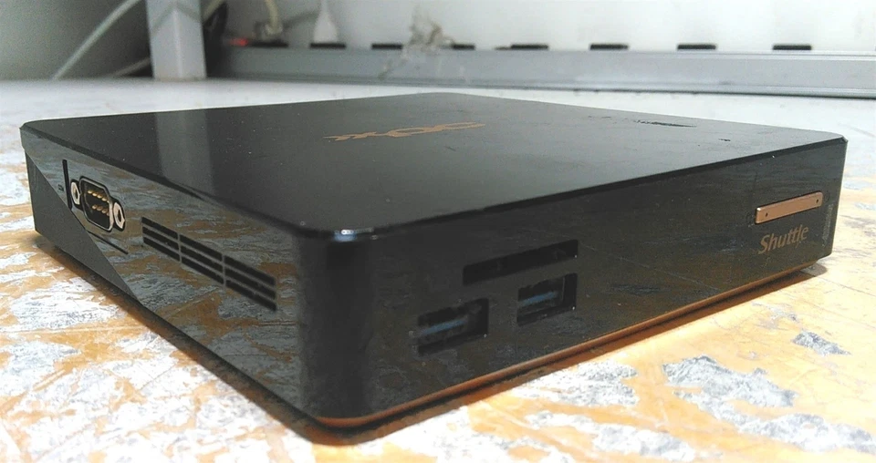 Shuttle NC01U Mini PC Celeron 3205U 1.5GHz 2GB 128GB No PSU  - Image 3 of 4