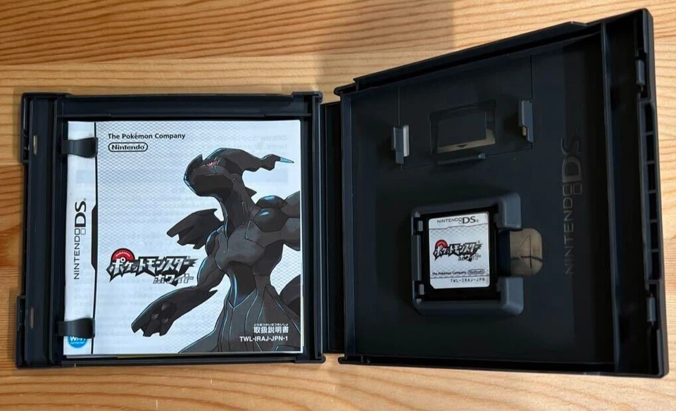 Pocket Monsters White Pokemon White Boxed Nintendo DS Japanese ver Tested - Image 4 of 4