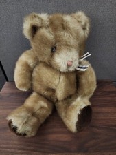 Russ Carnaby 15.5" Teddy Bear Vintage Berrie Co K-25 Stuffed Plush