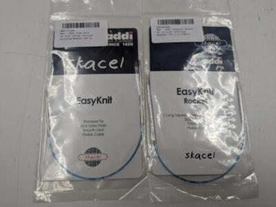 addi Skacel Rocket EasyKnit 10-inch 25cm Circular Knitting Needles (US 1 & 3)