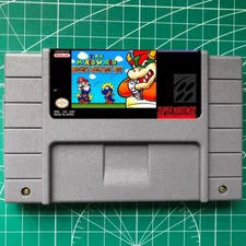 SMW Bowser's Cataclysmic Trap-USA CONSOLE VERSION CARTRIDGE