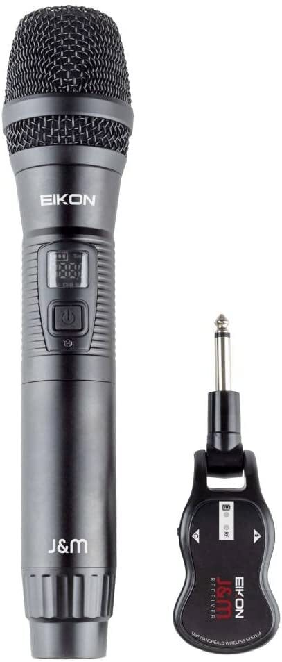 PROEL EIKON Microfono Palmare Wireless UHF - Sistema Con Ricarica USB, Nero - Foto 5