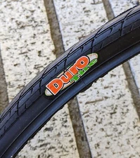 DURO BLACK 650C x 23C ROAD TOUR COMMUTE FIXED GEAR TIRE NOS - FREE USA SHIPPING