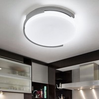 Led Decken Spot Rund Weiß Grau Design Strahler Beleuchtung Wohn Ess Zimmer Lampe