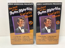 New Lot 2 Dean Martin Variety Show VHS Volume 1 2 TV Season The Best of the