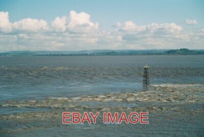 FOTO DIE EBBENDE FLUT AUF DEM FLUSS SEVERN IN BEACHLEY DAS PORTAL FÜR DAS LICHT
