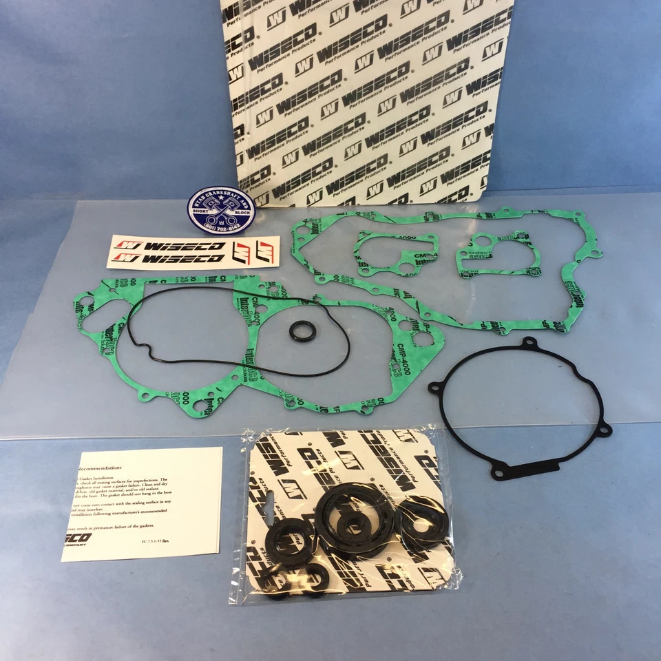 NEW WISECO BOTTOM END GASKET KIT FOR 1992-2001 HONDA CR250R CR 250 R 92 93 94 95 - Image 2 of 4