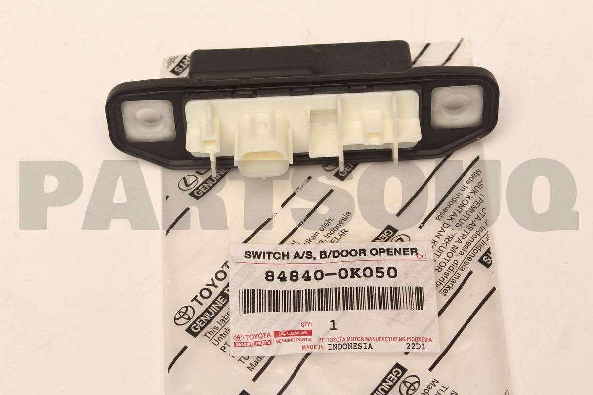 848400K050 Genuine Toyota SWITCH ASSY, BACK DO 84840-0K050 | eBay