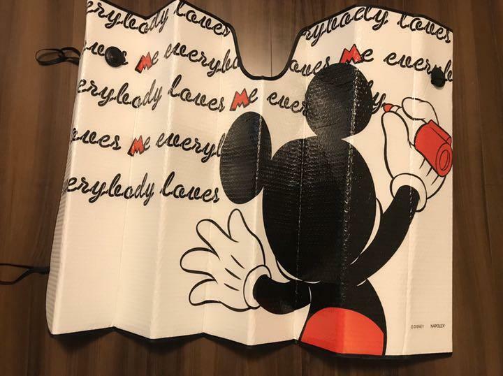 Disney Mickey Mouse Car Sunshade Front Sucker Graffiti Type WD-274