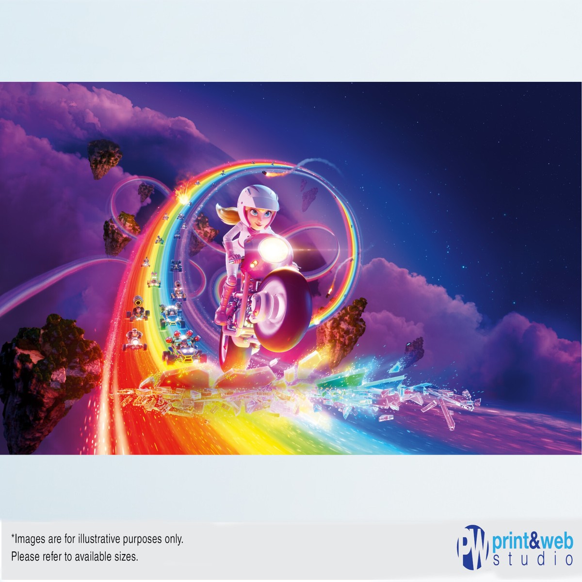 Wallpaper Mario Kart Digital Download Mario Kart World Nintendo