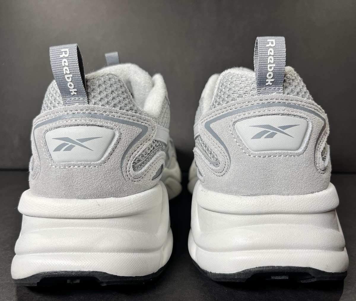 Reebok Mens Royal Charge AR30246M White Running Shoes Sneakers Size 10.5 Chunky Reebok Royal Charge Chunky Gray White Run | Mercari main image 4