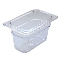 AcMax GastronormbehäLter GN 1/9 Polycarbonat Gn-BehäLter 0,8 Liter Tiefe 100Mm