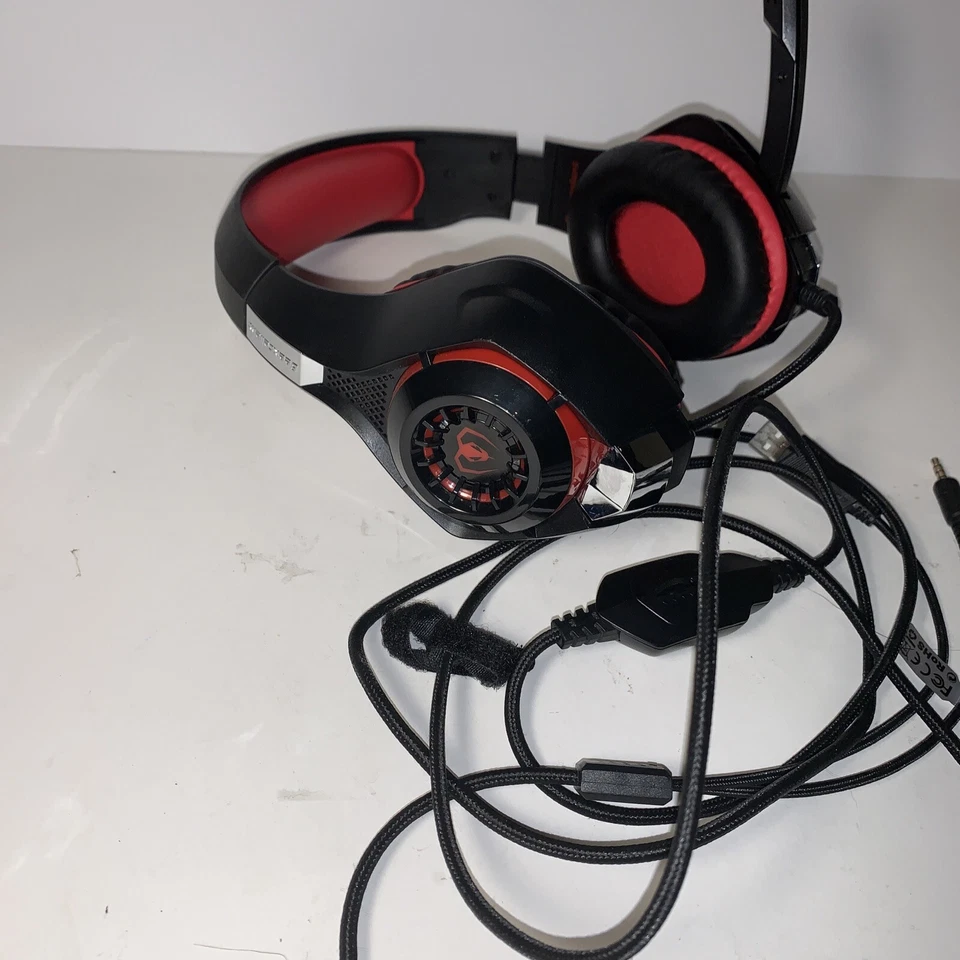 Beexcellent GM-1 Pro Gaming Headset Black+Red In GREAT CONDITION!!! - Image 2 of 4