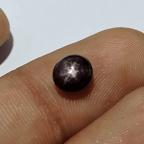 2.5 Ct Star Ruby Oval Cabochon Loose Gemstone