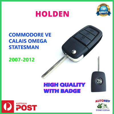 HOLDEN COMMODORE VE KEY WITH BADGE HIGH QUALITY 2007 2008 2009 2010 ...