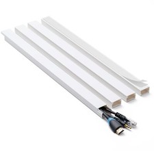 58  Cord Hider - Cable Hider - Wire Covers for Home and Office Paintable Cord