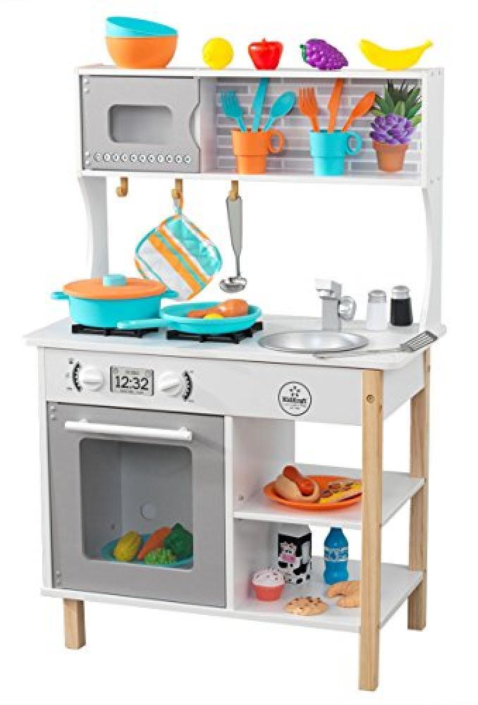 Kidkraft 53370 All Time - Cucina Giocattolo, in Legno, con Accessori Inclusi, pe