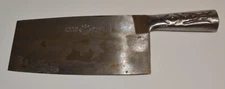 VTG Foshan Steel Knife 12.5" Cleaver #1 by Three Rams Brand blade 8.5”