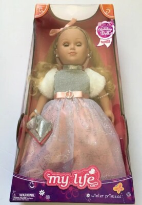 my life winter princess doll blonde