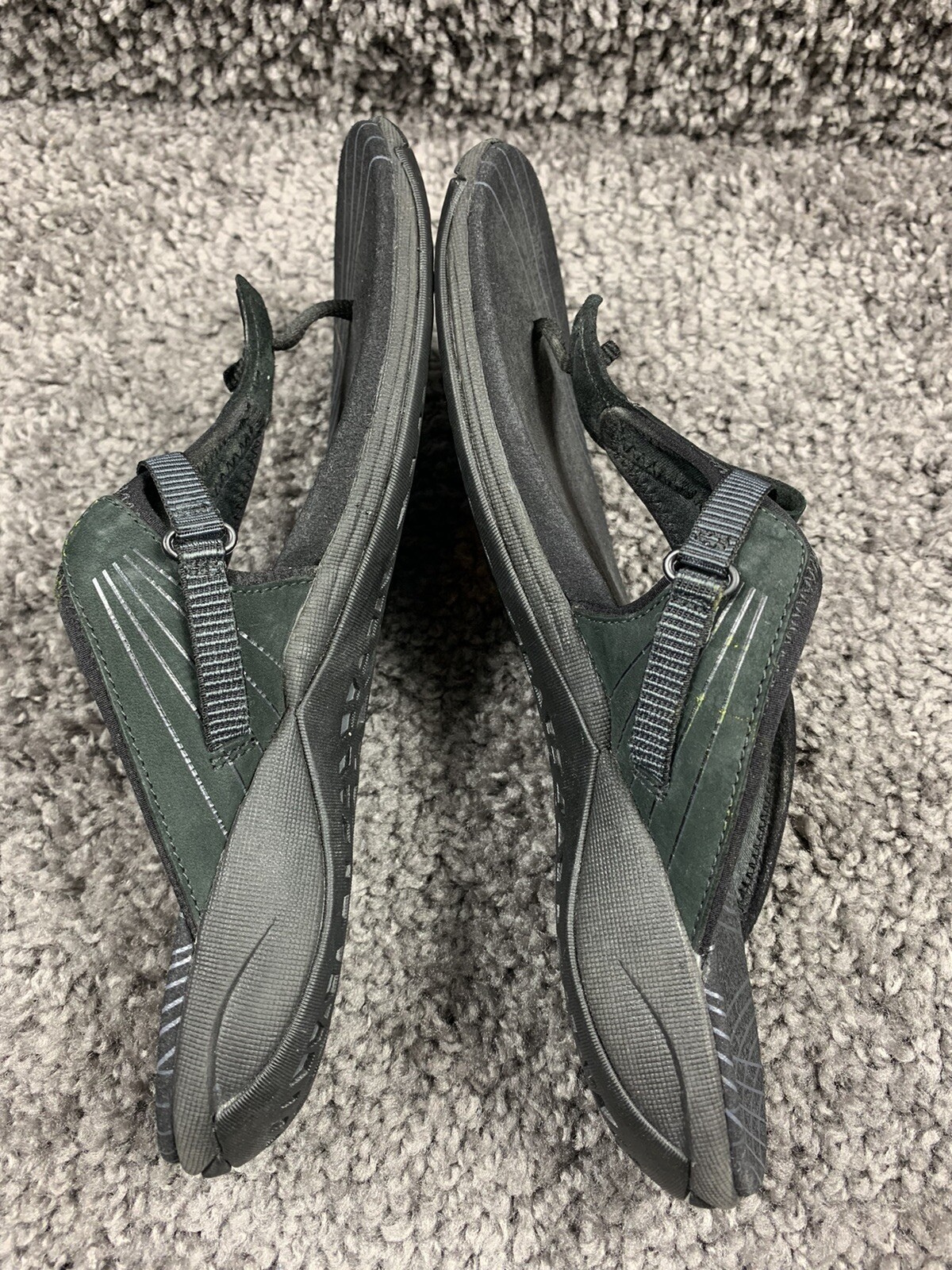 Merrell Pansy sandali infradito neri scamosciati slide escursionismo infradito donna taglia 9