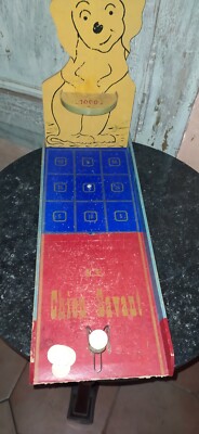 Jeu En Bois Ancien - Le Chien Savant - Jeu De La Puce - Benjamin Rabier - Dlg