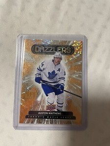 2021-22 Upper Deck Dazzlers Orange #DZ-93 Auston Matthews S#YP1369