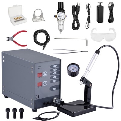 Spot ARC Welder Automatic Pulse Argon Welding Machine 110V Brand New 