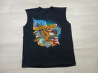 Vintage Harley Davidson (L) T Shirt 1990s American Legend Eagle Flag Logo Biker
