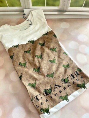Coach Signature Rexy T Shirt In Organic Cotton Pick size | eBay