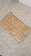 Vintage Tan Eel Skin Leather Clutch Purse 10" X 6"