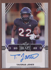 Tavorus Jones #BA-TJ1 RC Autograph 2022 Leaf Draft 