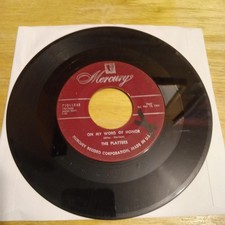The Platters On My Word Of Honor One In A Million 1956 Mercury 71011 45RPM VG