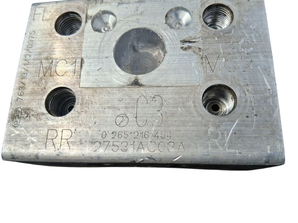 Conjunto de bomba de freno antibloqueo ABS Subaru Legacy 1997 1998 0 265 216 454 Foto 3 de 4