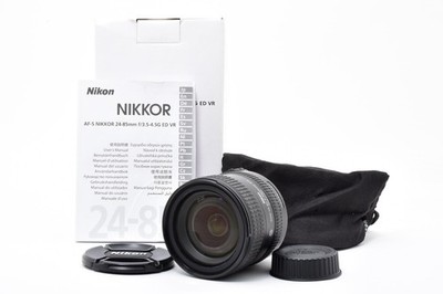 [Exc+5] Nikon AF-S Nikkor 24-85 mm f/3.5-4.5 G ED VR F-Bajonett Objektiv...