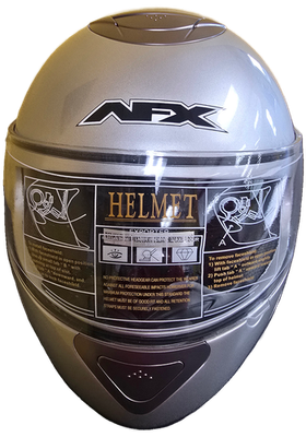 afx motorcycle helmets for sale AFX Mens FX100 Street Motorcycle Helmet - Silver - X-Small