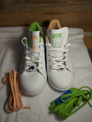 Adidas Youth Men Stan Smith x Disney Miss Piggy & Kermit 2021 - GZ5863 -Size 5
