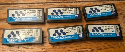 M-Systems Diskonchip 2000 96mb Md2202-D96 Ver 4.2 Lot Of 6, New Open Box