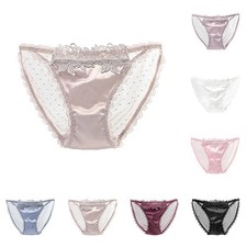 Slip Satin Dessous sexy seidenähnlich glatt Unterhose Unterwäsche Panty