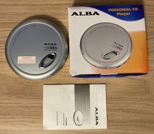 Alba PCD268 Personal CD Player with box - SPARES or REPAIRS