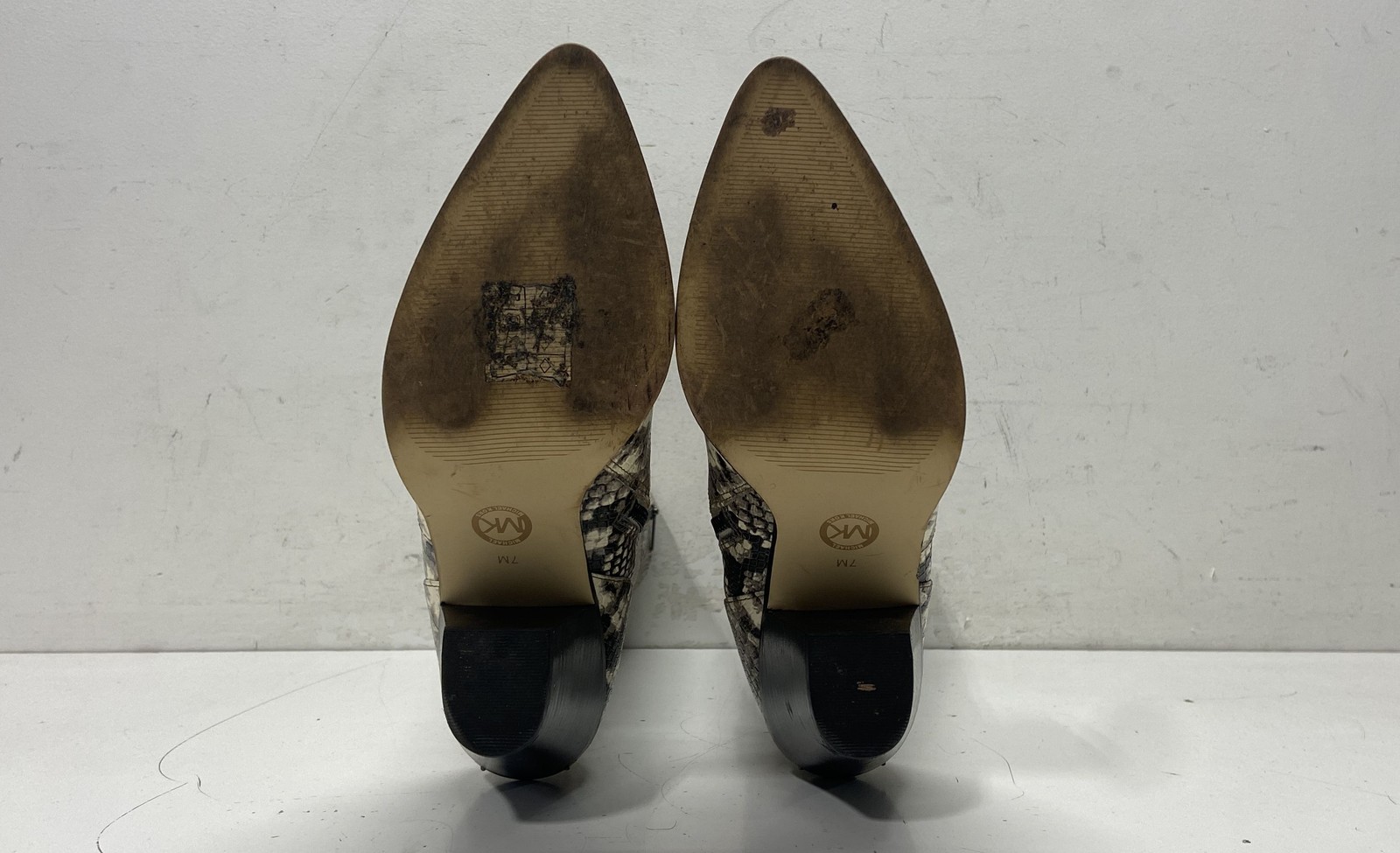 Michael Kors Dover Python-Embossed Leather Boots … - image 5