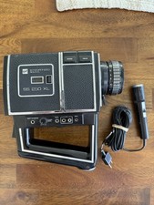 Vintage GAF SS 250 XL Black Super 8 Synchronized Sound Cine Film Movie Camera
