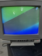 1989 Commodore 1802 Color CRT Monitor - *READ...