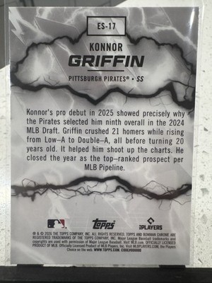2026 bowman baseball ES-17 Konnor Griffin Electric Sluggers | eBay