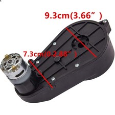 550 40000RPM Gearbox with 12V Motor,Electric Motor with Gear Box for Kids Ele...