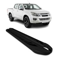 Trittbretter Seitenschweller FüR Isuzu D-Max Doublecab 2012-2019 Alu Schwarz