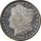 1884-O Morgan Silver Dollar PCGS MS64 DMPL Nice Eye Appeal Strong Strike