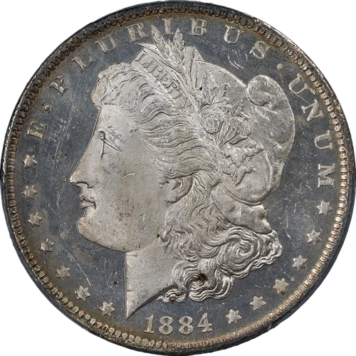 1884-O Morgan Silver Dollar PCGS MS64 DMPL Nice Eye Appeal Strong Strike