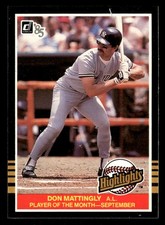 1985 Donruss Highlights #45 Don Mattingly PLAYER OF THE MONTH [NM] [Base Set]