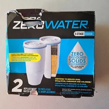 2-PACK Genuine Culligan ZeroWater Replacement Filter ZR-017 NEW/SEALED